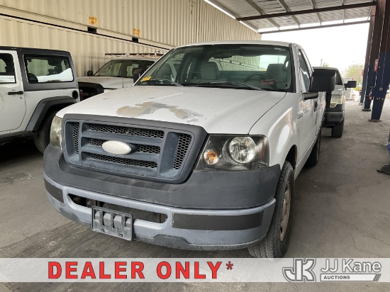 (Jurupa Valley, CA) 2008 Ford F-150 Pickup Truck Runs & Moves) (Failed Drive Cycle