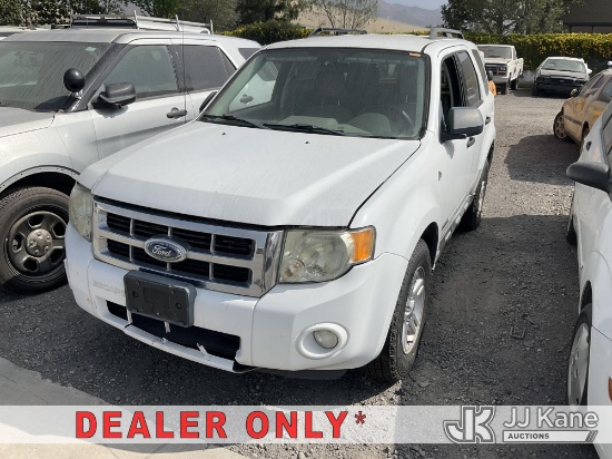 (Jurupa Valley, CA) 2008 Ford Escape Hybrid 4-Door Sport Utility Vehicle Not Running, Conditions Unk