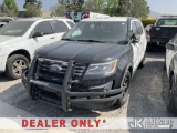 (Jurupa Valley, CA) 2018 Ford Explorer AWD Police Interceptor 4-Door Sport Utility Vehicle Not Runni