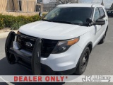 (Jurupa Valley, CA) 2013 Ford Explorer AWD Police Interceptor 4-Door Sport Utility Vehicle Runs & Mo
