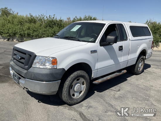 (Salt Lake City, UT) 2005 Ford F150 4x4 Pickup Truck Runs & Moves) (Rust Damage