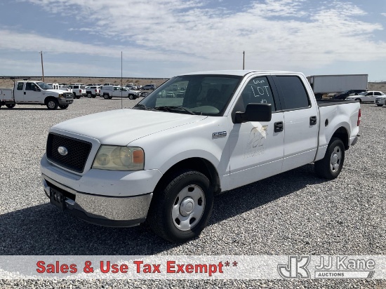 (Las Vegas, NV) 2006 Ford F-150 Extended-Cab Pickup Truck Runs & Moves) (Emergency Brake Alert Stays