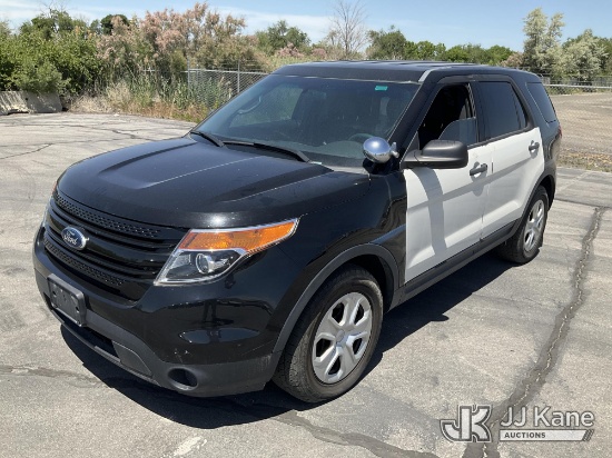 (Salt Lake City, UT) 2013 Ford Explorer AWD Police Interceptor 4-Door Sedan Delivery Runs & Moves