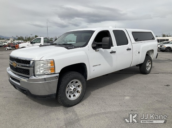 (Salt Lake City, UT) 2012 Chevrolet Silverado 2500HD 4x4 Crew-Cab Pickup Truck Runs & Moves