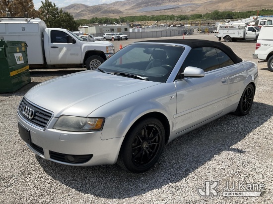 (Sparks, NV) 2004 Audi A4 Quattro 2-Door Sport Coupe Runs, Moves, Jump to Start),(Glove Box Hinge Br