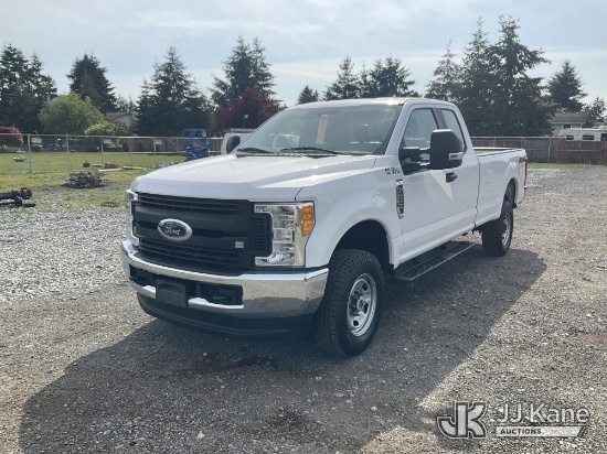 (Tacoma, WA) 2017 Ford F250 4x4 Extended-Cab Pickup Truck Runs & Moves