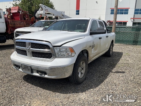 (Portland, OR) 2019 RAM 1500 4x4 Crew-Cab Pickup Truck Not Running, Condition Unknown, Engine Missin