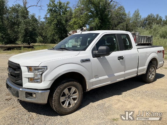 (Anderson, CA) 2016 Ford F150 4x4 Extended-Cab Pickup Truck Runs & Moves
