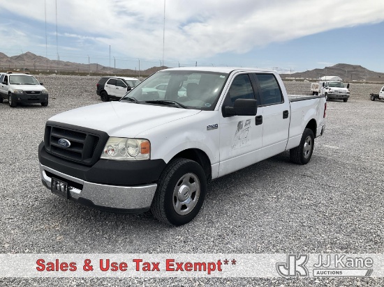 (Las Vegas, NV) 2008 Ford F-150 XL TRITON Extended-Cab Pickup Truck Runs & Moves) (Low Tire Pressure