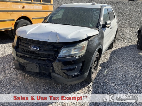 (Las Vegas, NV) 2016 Ford Explorer AWD Police Interceptor 4-Door Sport Utility Vehicle Runs & Moves)