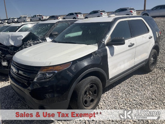 (Las Vegas, NV) 2014 Ford Explorer AWD Police Interceptor 4-Door Sport Utility Vehicle Wrecked) (Not