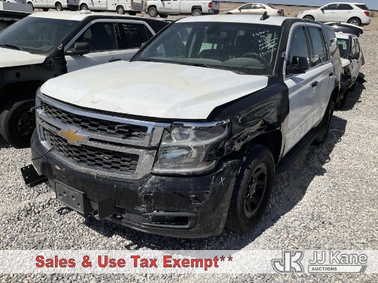(Las Vegas, NV) 2016 Chevrolet Tahoe Police Package Sport Utility Vehicle Not Running, Condition Unk