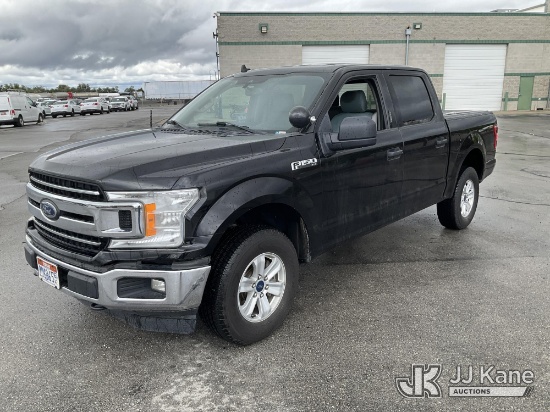 (Salt Lake City, UT) 2020 Ford F150 4x4 Crew-Cab Pickup Truck Runs & Moves