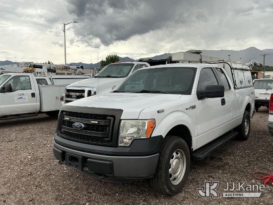 (Colorado Springs, CO) 2014 Ford F150 4x4 Extended-Cab Pickup Truck Runs & Moves) (Jump To Start