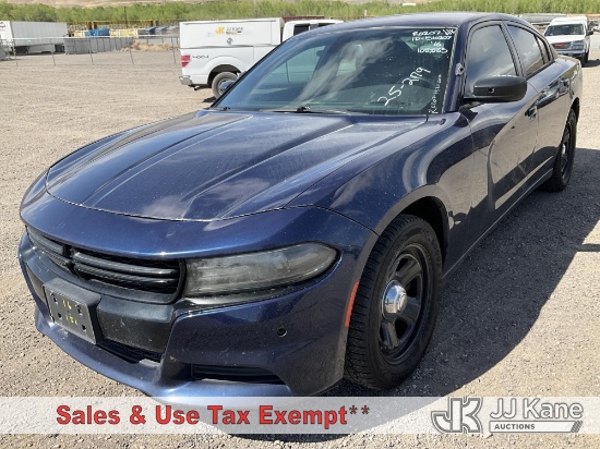 (Sparks, NV) 2016 Dodge Charger Police Package 4-Door Sedan Runs & Moves) (Coolant Leak, Missing Som