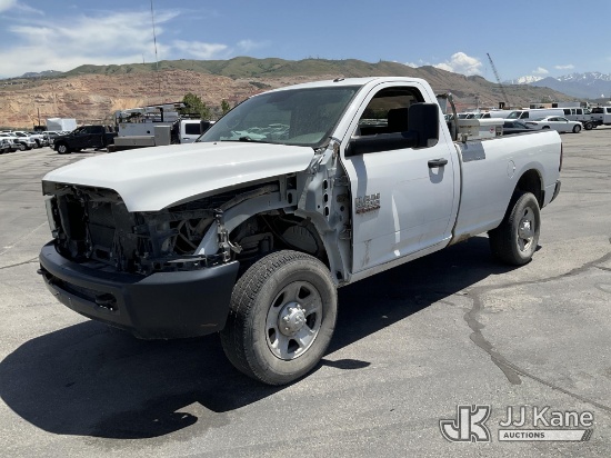(Salt Lake City, UT) 2016 RAM 2500 4x4 Pickup Truck Runs & Moves) (Missing Body Parts
