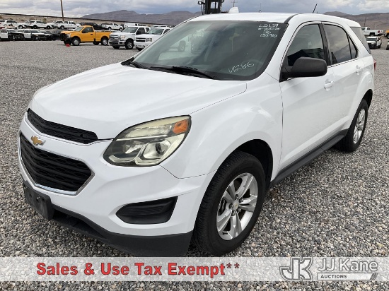 (Las Vegas, NV) 2016 Chevrolet Equinox 4-Door Sport Utility Vehicle Runs & Moves