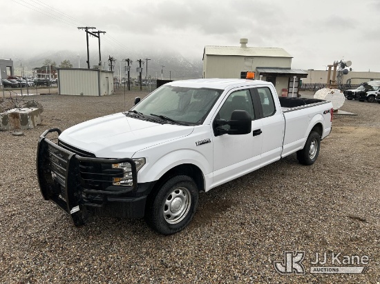 (Butte, MT) 2016 Ford F150 4x4 Extended-Cab Pickup Truck Runs & Moves) (Engine Burns Oil