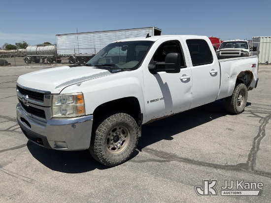 (Salt Lake City, UT) 2008 Chevrolet Silverado 2500HD 4x4 Crew-Cab Pickup Truck Runs & Moves) (Check 