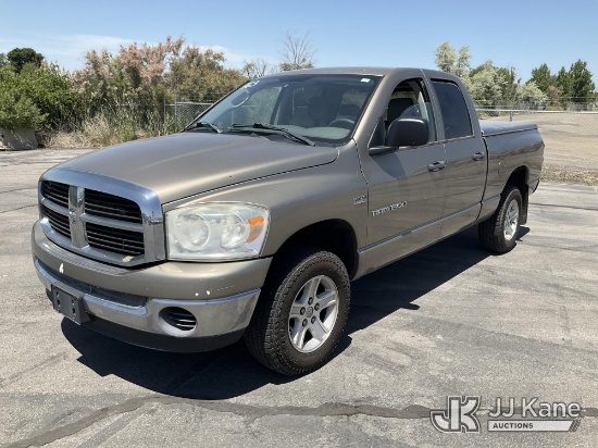 (Salt Lake City, UT) 2007 Dodge 1500 4x4 Crew-Cab Pickup Truck Runs & Moves