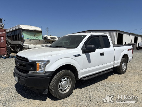 (Sacramento, CA) 2019 Ford F150 4x4 Extended-Cab Pickup Truck Runs & Moves) (Engine Ticks When Cold