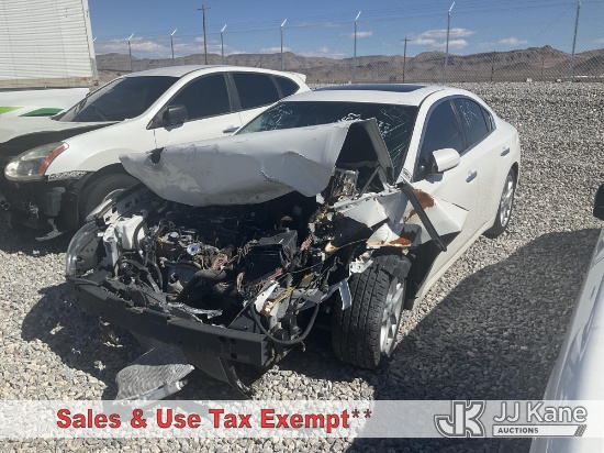 (Las Vegas, NV) 2012 Nissan Maxima 4-Door Sedan Not Running Condition Unknown, Wrecked) (Airbags Dep