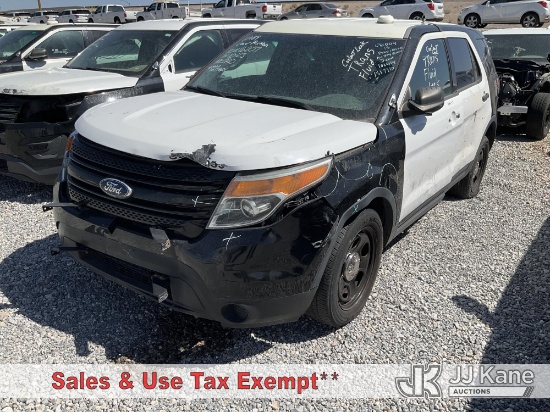 (Las Vegas, NV) 2015 Ford Explorer AWD Police Interceptor 4-Door Sport Utility Vehicle Runs & Moves)