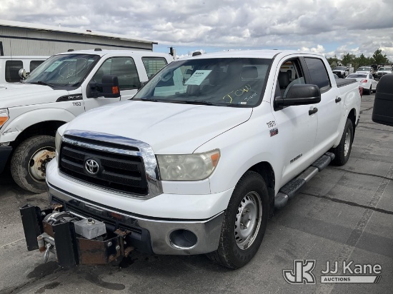 (Salt Lake City, UT) 2011 Toyota Tundra 4x4 Crew-Cab Pickup Truck Power Steering Pump Leaks, Bad Bat