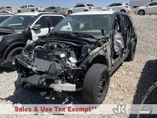 (Las Vegas, NV) 2023 Ford Explorer AWD Police Interceptor 4-Door Sport Utility Vehicle Not Running, 