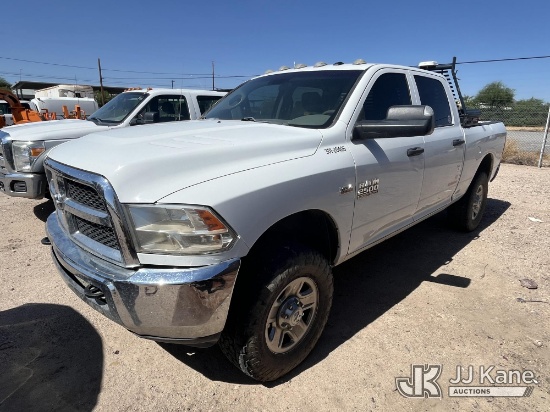 (Tucson, AZ) 2018 RAM 2500 4x4 Crew-Cab Pickup Truck Not Running, Condition Unknown