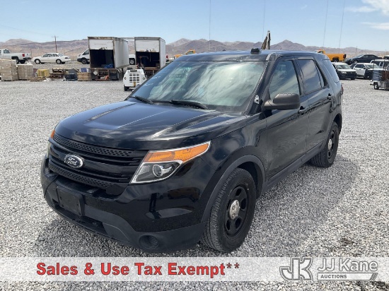 (Las Vegas, NV) 2015 Ford Explorer AWD Police Interceptor 4-Door Sport Utility Vehicle, Must Be Towe