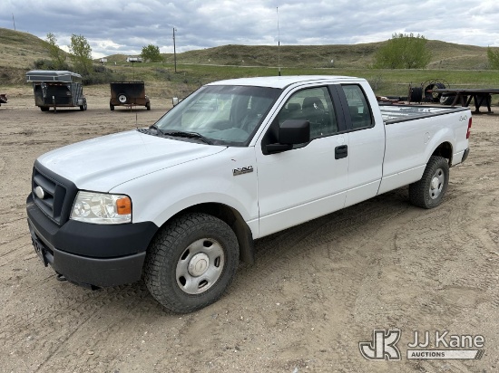 (Havre, MT) 2008 Ford F150 4x4 Extended-Cab Pickup Truck Runs & Moves) (Possible Torque Converter Sh