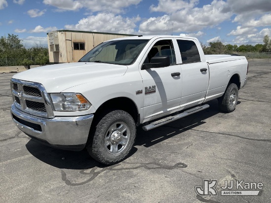 (Salt Lake City, UT) 2015 RAM 2500 4x4 Crew-Cab Pickup Truck Bad Motor, Runs & Moves
