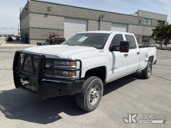 (Salt Lake City, UT) 2019 Chevrolet Silverado 2500HD 4x4 Crew-Cab Pickup Truck Not Running, Conditio