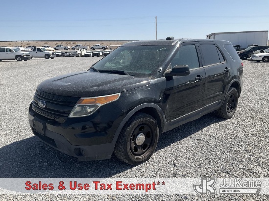 (Las Vegas, NV) 2014 Ford Explorer AWD Police Interceptor 4-Door Sport Utility Vehicle Runs & Moves)