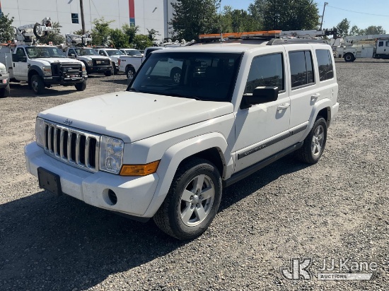 (Portland, OR) 2007 Jeep Commander 4x4 4-Door Sport Utility Vehicle Runs & Moves