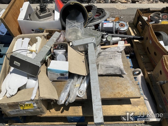 (Salt Lake City, UT) Pallet w/ Misc. NOTE: This unit is being sold AS IS/WHERE IS via Timed Auction 