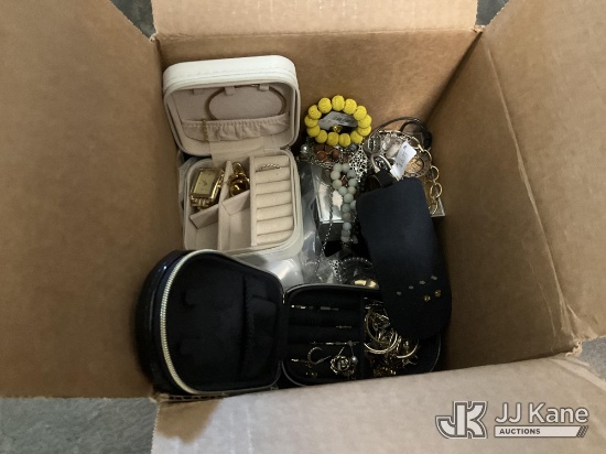 (Salt Lake City, UT) Box w/ Watches & Jewelry NOTE: This unit is being sold AS IS/WHERE IS via Timed
