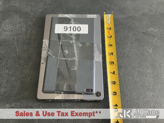 (Las Vegas, NV) 3 LENOVO TABLETS NOTE: This unit is being sold AS IS/WHERE IS via Timed Auction and 