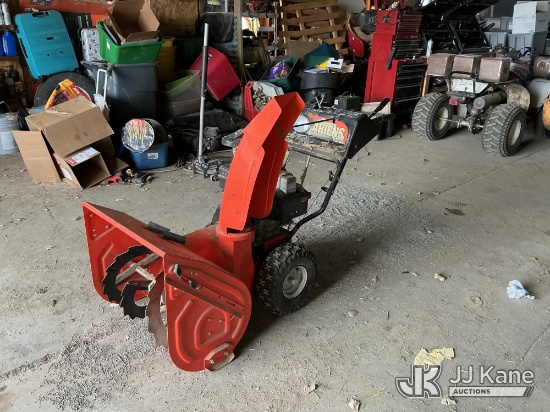 (Agate, CO) 2004 Ariens 8526 Ariens 932-105 Snow Blower Not Running, Condition Unknown