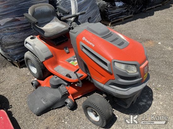 (Salt Lake City, UT) Husqvarna Riding Mower-Condition Unknown NOTE: This unit is being sold AS IS/WH