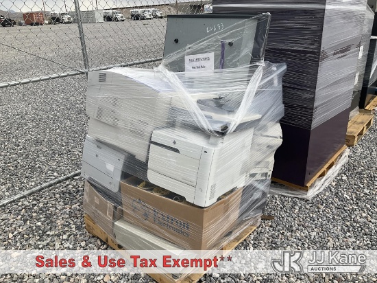 (Las Vegas, NV) (1) Pallet of Miscellaneous Office/Tech Supplies NOTE: This unit is being sold AS IS