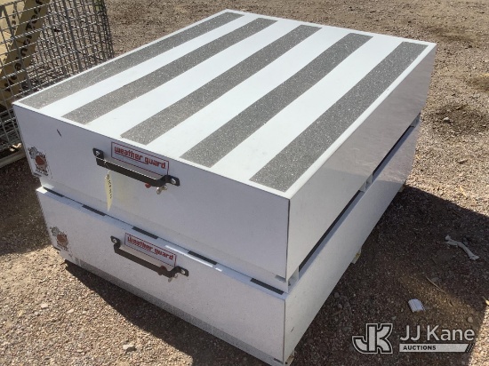 (Phoenix, AZ) (2)Weather Guard Boxes (Condition Unknown) NOTE: This unit is being sold AS IS/WHERE I