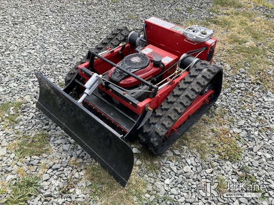 (Tacoma, WA) HT550S Remote Control Slope Lawn Mower (Unit Moves Unit Moves, Mower Engine Seized - Co
