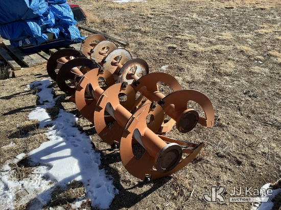 (Castle Rock, CO) Miscellaneous Augers (2) 8ft (Condition Unknown ) NOTE: This unit is being sold AS