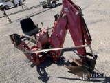 (Sparks, NV) Massey Ferguson MF1575 Backhoe Attachment Condition Unknown