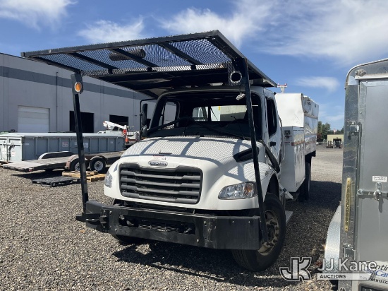 (Portland, OR) 2025 Freightliner M2 Chipper Dump Truck Not Running, Condition Unknown, Wrecked, Boom