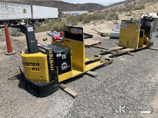 (Sparks, NV) (2) Hyster Self-Propelled Walk-Behind Pallet Truck (Not Running Not Running, Condition 