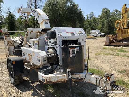 (Anderson, CA) 2015 Altec DRM12 Chipper (12in Drum), trailer mtd. No Title) (Not Running, Condition 