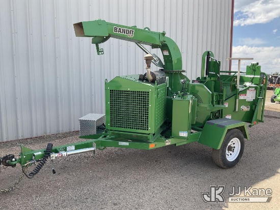 (Keenesburg, CO) Bandit 90XP Portable Chipper ( 9in Disc), trailer mtd Runs & Operates